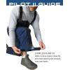 imageFROGG TOGGS Mens Pilot II Guide Waterproof Breathable Rain Bib Large Dust BlueSlate