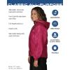 imageFROGG TOGGS Womens Classic AllPurpose 3Layer Waterproof Breathable Rain SuitCherry