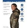 imageFROGG TOGGS Womens Classic AllPurpose 3Layer Waterproof Breathable Rain SuitRealtree Apx