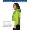 imageFROGG TOGGS Womens Classic AllPurpose 3Layer Waterproof Breathable Rain SuitSafety Green