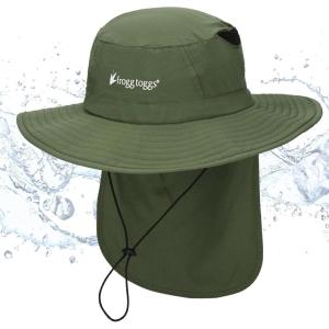 imageFROGG TOGGS UnisexAdult Hilly Pro Performance Cooling Boonie HatArmy Green