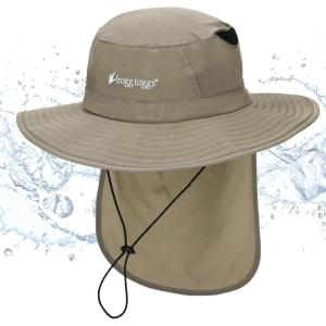 imageFROGG TOGGS UnisexAdult Hilly Pro Performance Cooling Boonie HatKhaki