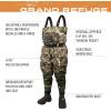 imageFROGG TOGGS Boys Junior Grand Refuge 30 Bootfoot Hunting Wader with Removable Insulation LinerRealtree Max5