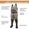 imageFROGG TOGGS Boys Junior Grand Refuge 30 Bootfoot Hunting Wader with Removable Insulation LinerRealtree Max7
