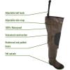 imageFROGG TOGGS Mens Classic 2 Hip Waterproof Fishing Wading Boot for Fishing in Felt or CleatedFelt