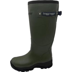 imageFROGG TOGGS Mens Ridge Buster Snake Protection in a Rubber Neoprene Waterproof BootGreen