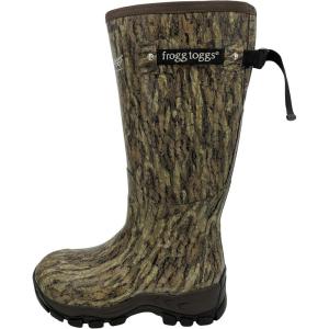 imageFROGG TOGGS Mens Ridge Buster Snake Protection in a Rubber Neoprene Waterproof BootMossy Oak Bottomland