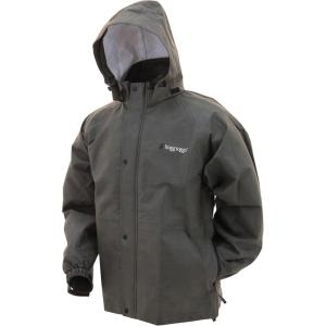 imageFROGG TOGGS Mens Signature Bull Frogg Waterproof Breathable Rain JacketStone