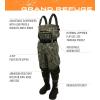 imageFROGG TOGGS Mens Grand Refuge 30 Waterproof Bootfoot Wader for Hunting with Removable Insulation Liner Mossy Oak Bottomland 8