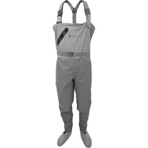 imageFROGG TOGGS Mens Canyon Helium UltraLite Waterproof Stockingfoot Fishing Chest Wader for FishingGray