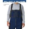imageFROGG TOGGS Mens Pilot II Guide Waterproof Breathable Rain BibDust BlueSlate