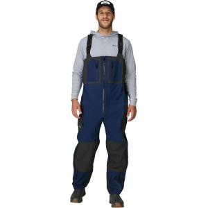 imageFROGG TOGGS Mens Pilot II Guide Waterproof Breathable Rain BibDust BlueSlate