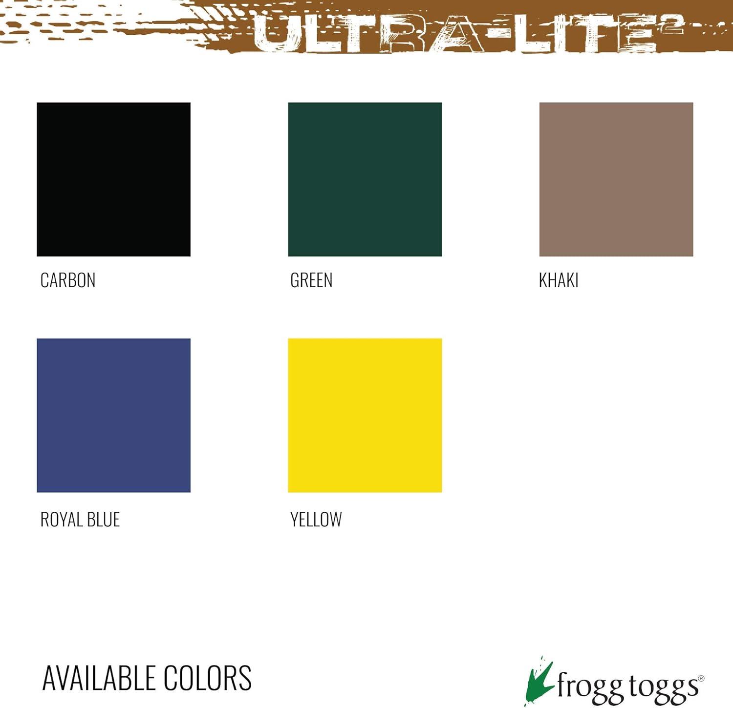 imageFROGG TOGGS mens Ultralite2 Waterproof Breathable Rain JacketYellow