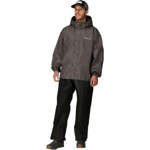 imageFROGG TOGGS Mens Classic AllSport 3Layer Waterproof Breathable Rain SuitStoneBlack