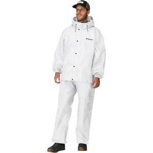 imageFROGG TOGGS Mens Classic AllSport 3Layer Waterproof Breathable Rain SuitWhite