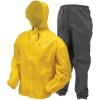 imageFROGG TOGGS Mens Ultralite2 2Layer Waterproof Breathable Rain JacketYellowBlack