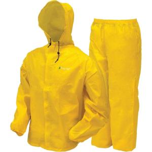 imageFROGG TOGGS Mens Ultralite2 2Layer Waterproof Breathable Rain JacketYellow