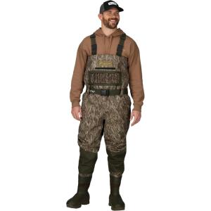 imageFROGG TOGGS Mens Grand Refuge 30 Waterproof Bootfoot Wader for Hunting with Removable Insulation Liner Realtree Max7 9Mossy Oak Bottomland