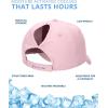 image:imageFROGG TOGGS Womens Womens Chilly Pro Performance Cooling Ponytail CapLight Pink