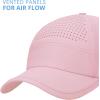 image:imageFROGG TOGGS Womens Womens Chilly Pro Performance Cooling Ponytail CapLight Pink