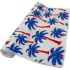 image:imageFROGG TOGGS Chilly Pad Pro Soft Microfiber Instant Cooling Towel Machine Washable Americana Palms 33x105