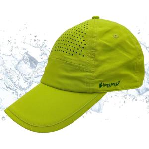 image:imageFROGG TOGGS Womens Womens Chilly Pro Performance Cooling Ponytail CapLime Green