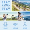 image:imageFROGG TOGGS Chilly Pad Pro Soft Microfiber Instant Cooling Towel Machine Washable 33x105Blue