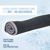 image:imageFROGG TOGGS Chilly Pad Pro Soft Microfiber Instant Cooling Towel Machine Washable 33x105Purple