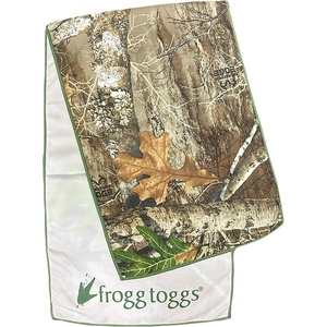 image:imageFROGG TOGGS Chilly Pad Pro Soft Microfiber Instant Cooling Towel Machine Washable 33x105Realtree Edge