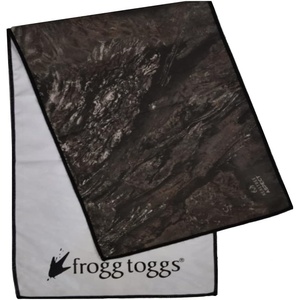 image:imageFROGG TOGGS Chilly Pad Pro Soft Microfiber Instant Cooling Towel Machine Washable 33x105Realtree Fishing Aspect Charcoal