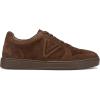 imageVionic Mens Lucas Court SneakerDark Brown Suede