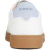 imageVionic Mens Lucas Court SneakerWhiteSkyway Blue Leather