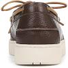 imageVionic Mens Uptown Boat SneakerChocolate Ganache Brown Leather