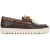 imageVionic Mens Uptown Boat SneakerChocolate Ganache Brown Leather