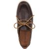 imageVionic Mens Uptown Boat SneakerChocolate Ganache Brown Leather