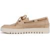 imageVionic Mens Uptown Boat SneakerSand Beige