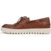 imageVionic Mens Uptown Boat SneakerTan Brown Leather