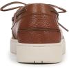 imageVionic Mens Uptown Boat SneakerTan Brown Leather
