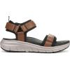 imageVionic Mens Walk Max Wanderer SandalHazelnut Leather  Mesh