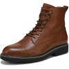 imageVionic Mens Livermore Oxford BootDark Khaki Suede