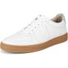 imageVionic Mens Lucas Court SneakerWhiteSkyway Blue Leather