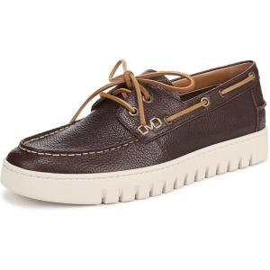 imageVionic Mens Uptown Boat SneakerChocolate Ganache Brown Leather