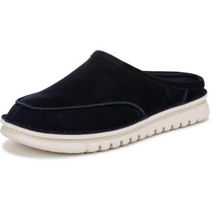 imageVionic Mens Uptown ClogNavy Blazer Waxed Suede
