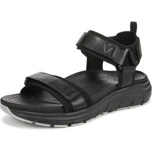 imageVionic Mens Walk Max Wanderer SandalBlack Nappa