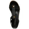 imageVionic Womens Calera Wedge SandalBlack Leather