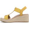 imageVionic Womens Calera Wedge SandalButter Yellow NubuckFabric
