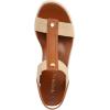 imageVionic Womens Calera Wedge SandalCamel Brown Leather
