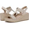 imageVionic Womens Calera Wedge SandalCream Snake LeatherFabric