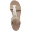 imageVionic Womens Calera Wedge SandalGold Metallic Leather