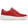 imageVionic Womens Kearny Lace Up SneakerRed Leather